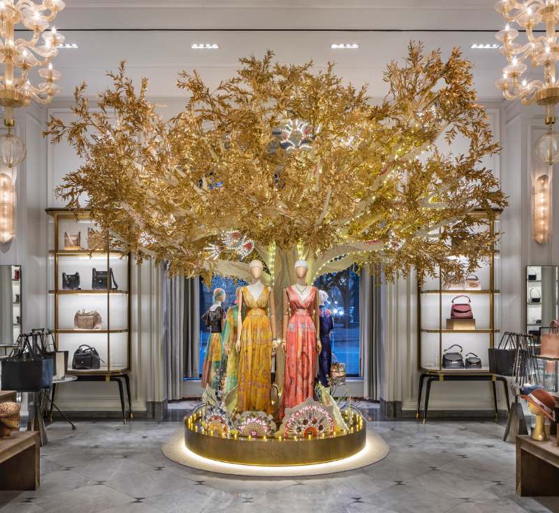 Dior, D&G, Loewe's luxury Christmas installations